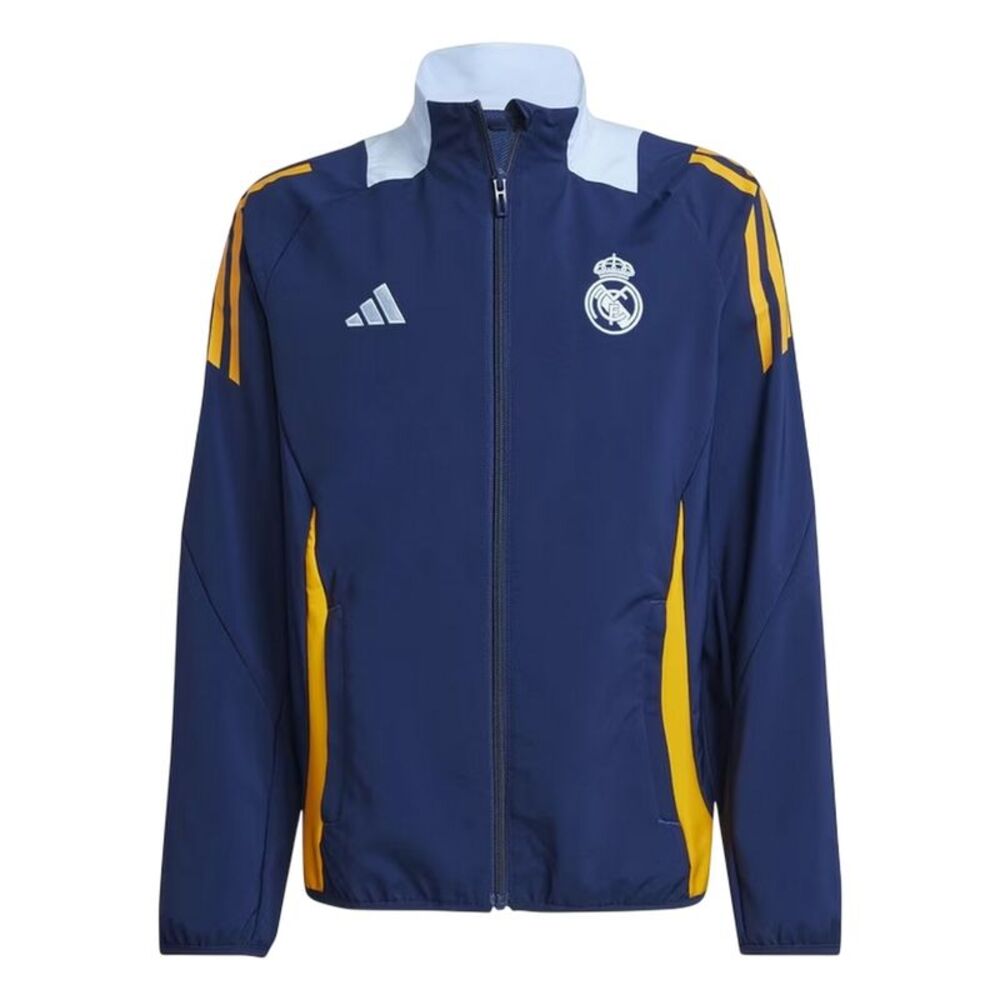 Adidas Childrens/Kids Tiro 24 Real Madrid CF Track Jacket / Team Navy Blue